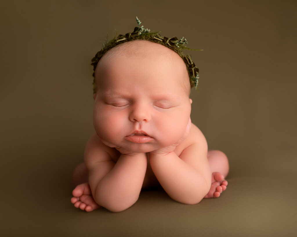 Baby Photographer Bentley newborn photoshoot